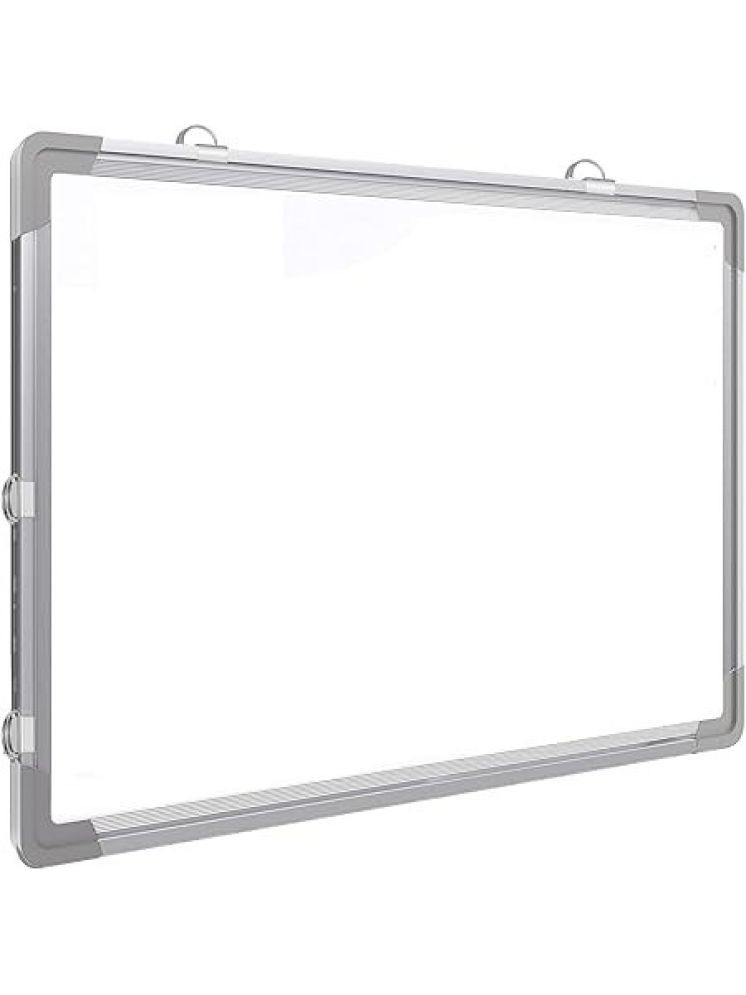     			FREEDY Non Magnetic 2 x 3 feet Double Sided White Board and Chalk Board Front Side whiteboard Marker Surface and Back Side Chalkboard Surface