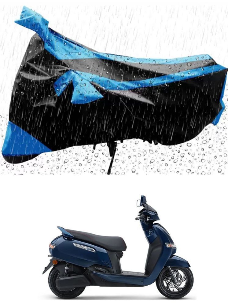     			JVG Bike Body Cover for TVS All Bike Models ( Pack of 1 ) , Blue