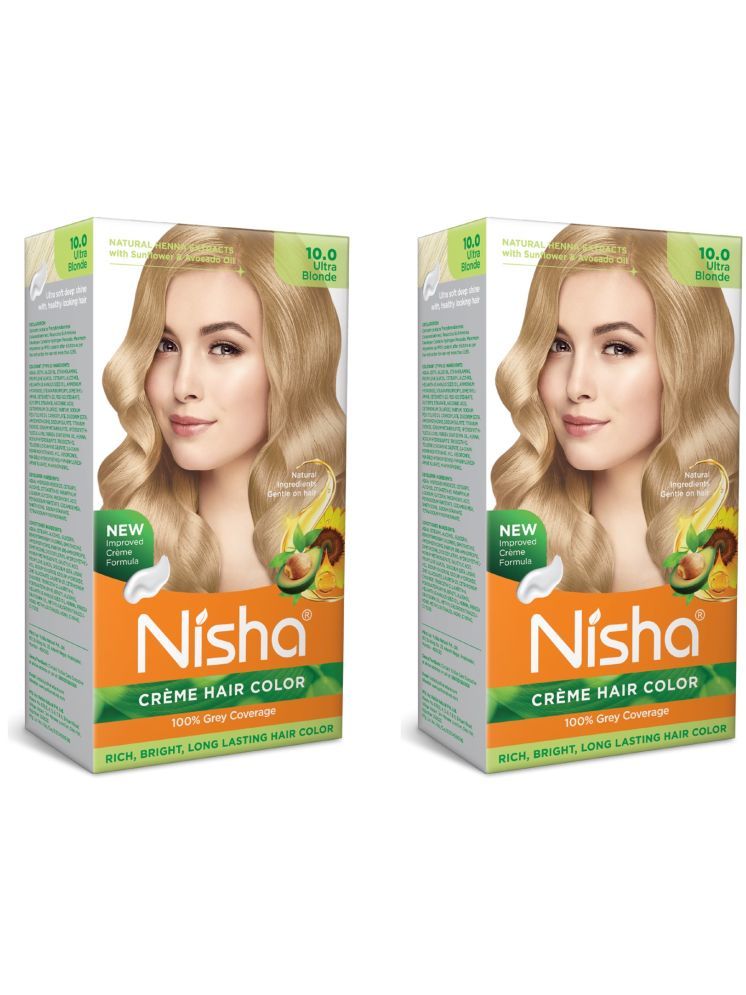     			Nisha Cruelty Free Permanent Hair Color 126 g Blonde