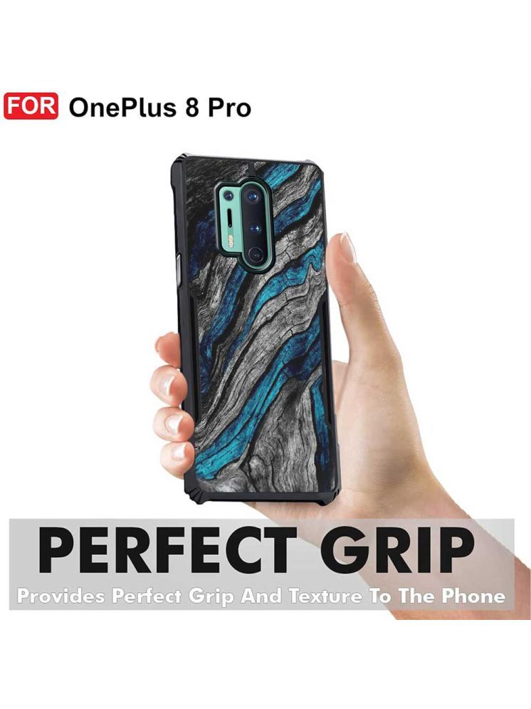     			COBERTA Multicolor Printed Back Cover Polycarbonate Compatible For OnePlus 8 Pro ( Pack of 1 )