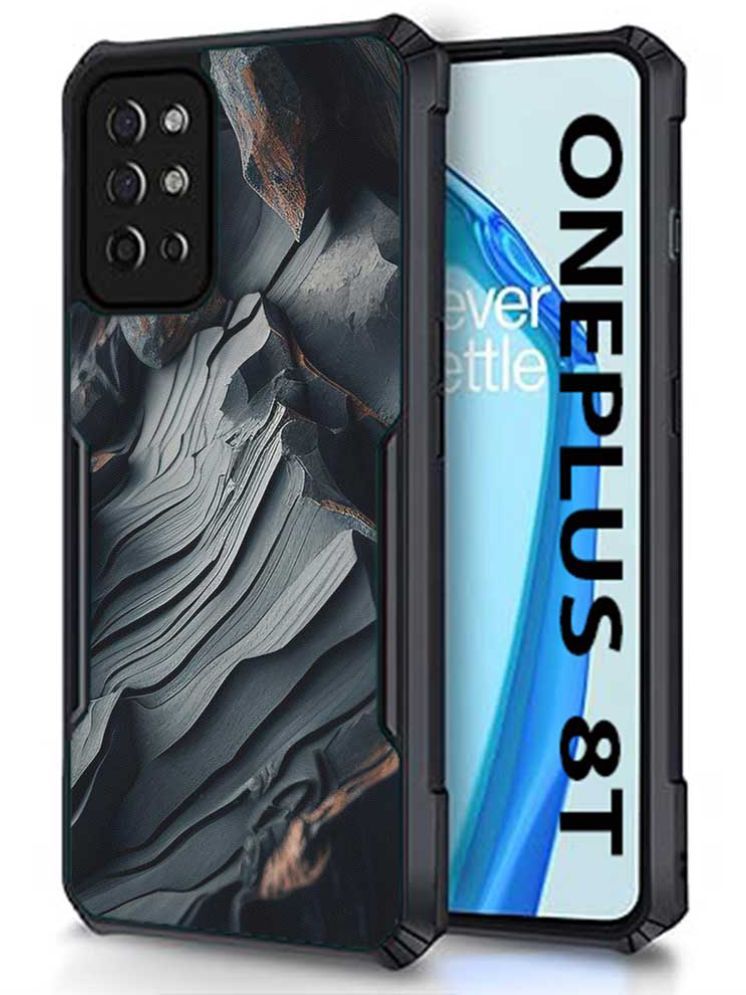     			COBERTA Multicolor Printed Back Cover Polycarbonate Compatible For OnePlus 8T ( Pack of 1 )