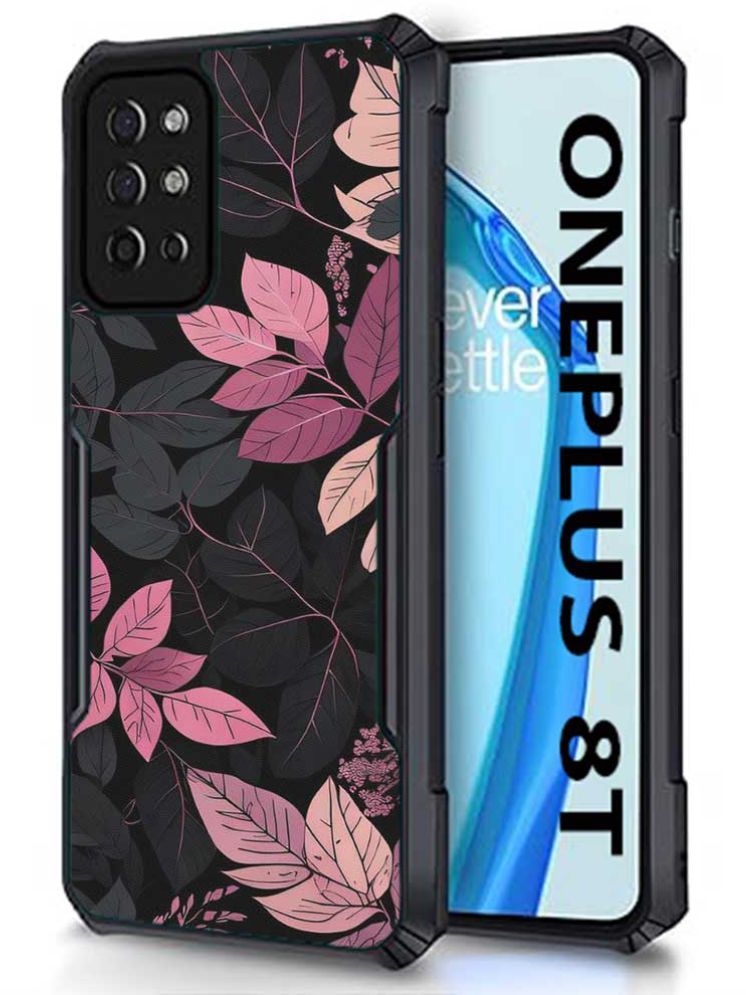     			COBERTA Multicolor Printed Back Cover Polycarbonate Compatible For OnePlus 8T ( Pack of 1 )