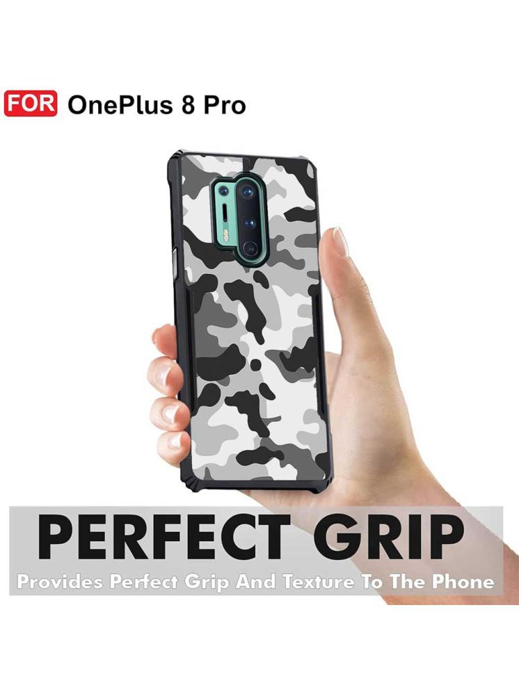     			COBERTA Multicolor Printed Back Cover Polycarbonate Compatible For OnePlus 8 Pro ( Pack of 1 )