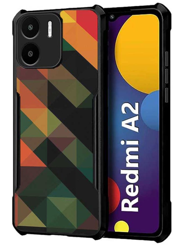     			COBERTA Multicolor Printed Back Cover Polycarbonate Compatible For Redmi A2 ( Pack of 1 )