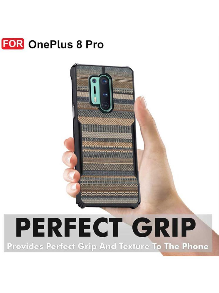     			COBERTA Multicolor Printed Back Cover Polycarbonate Compatible For OnePlus 8 Pro ( Pack of 1 )