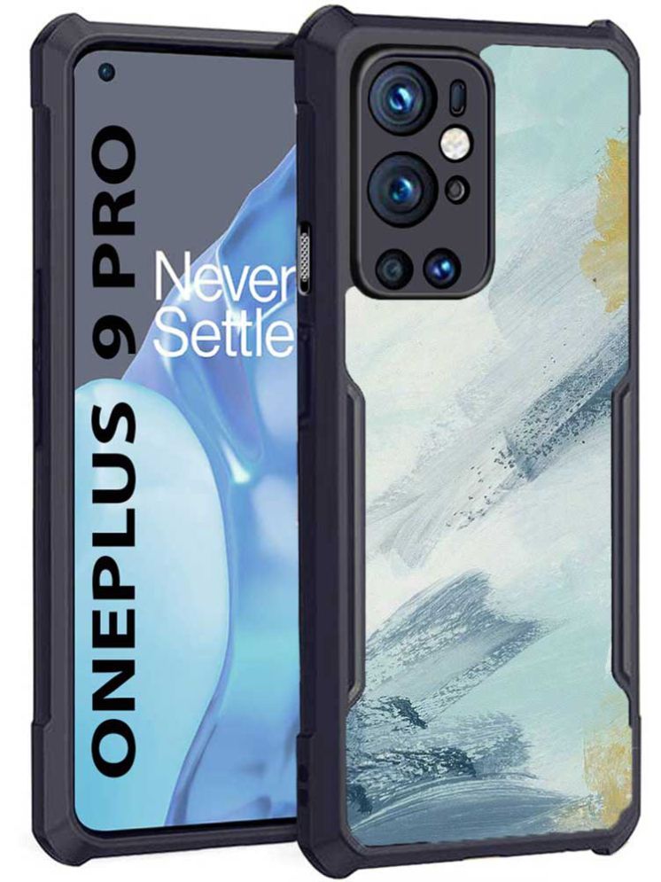     			COBERTA Multicolor Printed Back Cover Polycarbonate Compatible For Oneplus 9pro ( Pack of 1 )