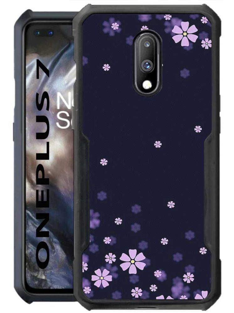     			COBERTA Multicolor Printed Back Cover Polycarbonate Compatible For OnePlus 7 ( Pack of 1 )