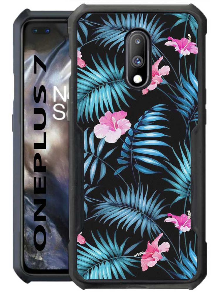     			COBERTA Multicolor Printed Back Cover Polycarbonate Compatible For OnePlus 7 ( Pack of 1 )