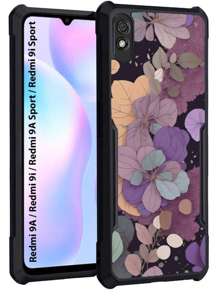     			COBERTA Multicolor Printed Back Cover Polycarbonate Compatible For Xiaomi Redmi 9A ( Pack of 1 )