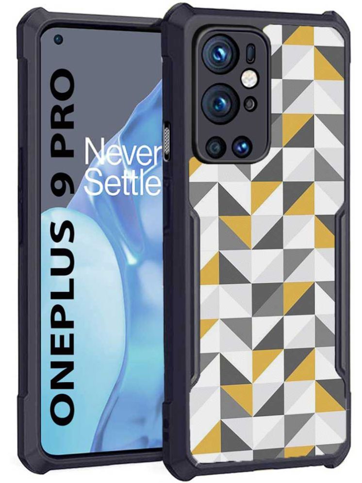     			COBERTA Multicolor Printed Back Cover Polycarbonate Compatible For Oneplus 9pro ( Pack of 1 )