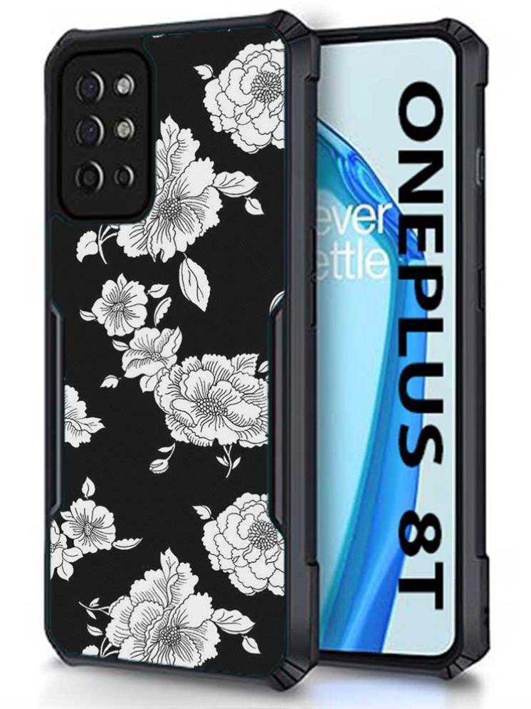     			COBERTA Multicolor Printed Back Cover Polycarbonate Compatible For OnePlus 8T ( Pack of 1 )