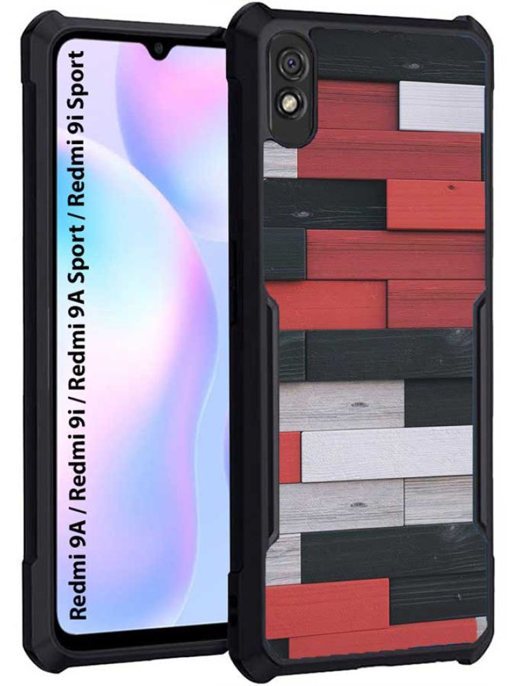     			COBERTA Multicolor Printed Back Cover Polycarbonate Compatible For Redmi 9A sport ( Pack of 1 )