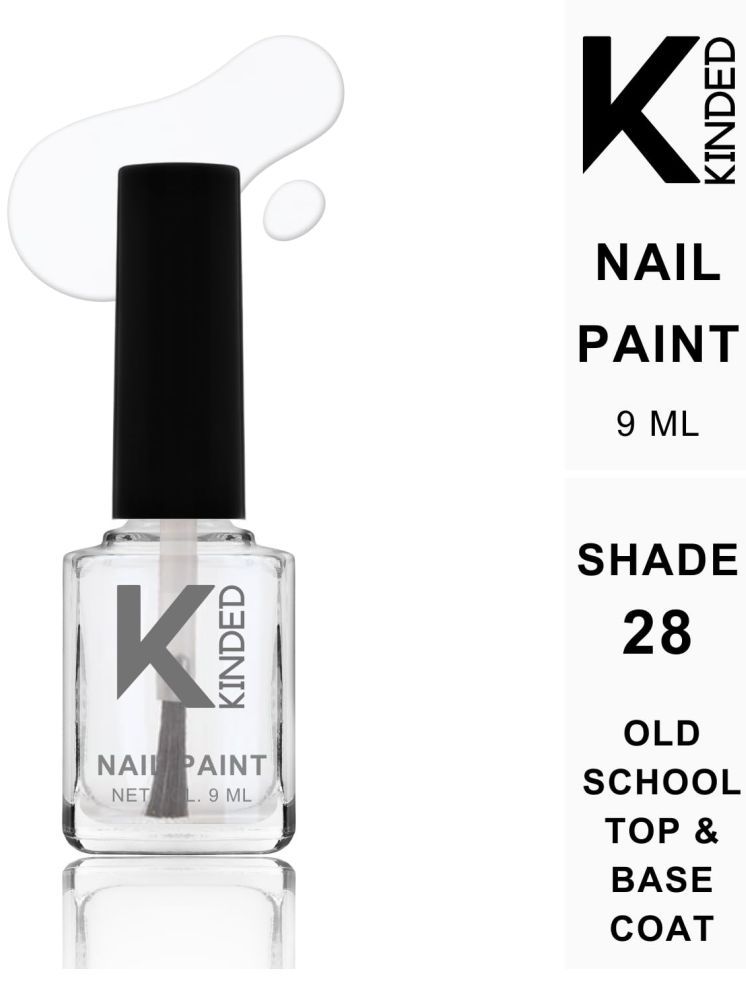     			KINDED Shimmer Top Coat Glossy Nail Polish 9 ( Pack of 1 )