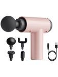 Vertical9 Gun Massager with 4 Heads Pink Battery Operated Massagers