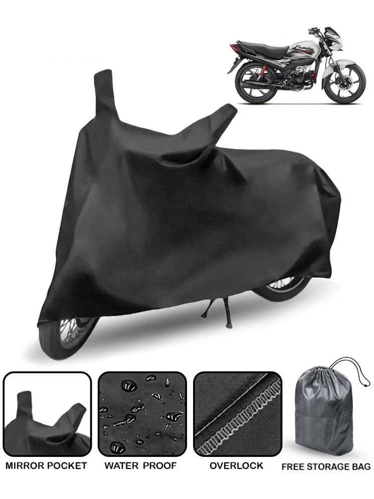     			CARNEST Bike Body Cover for Hero Passion Pro ES ( Pack of 1 ) , Black