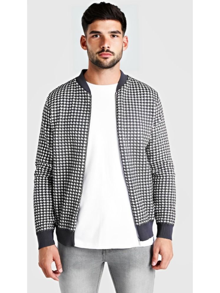     			PLUS PARADISE Polyester Men's Casual Jacket - Black ( Pack of 1 )