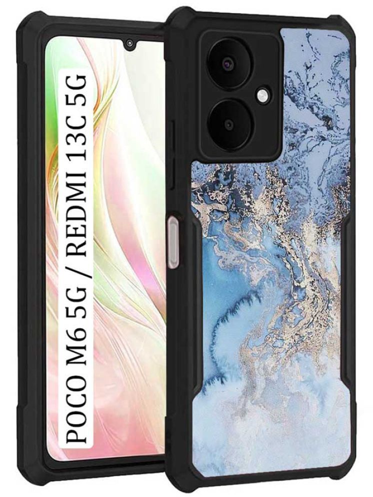     			COBERTA Multicolor Printed Back Cover Polycarbonate Compatible For Redmi 13C 5G ( Pack of 1 )