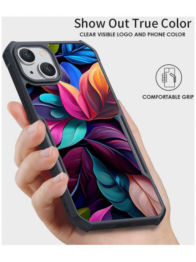     			COBERTA Multicolor Printed Back Cover Polycarbonate Compatible For iPhone 13 ( Pack of 1 )