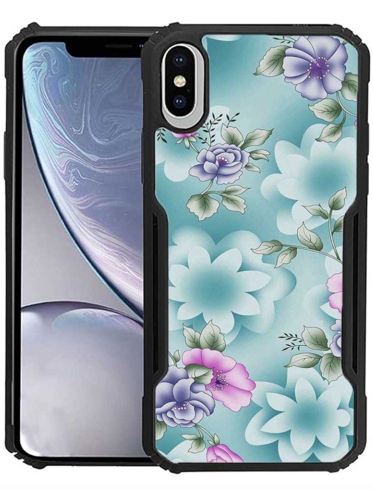     			COBERTA Multicolor Printed Back Cover Polycarbonate Compatible For Apple iPhone XS Max ( Pack of 1 )