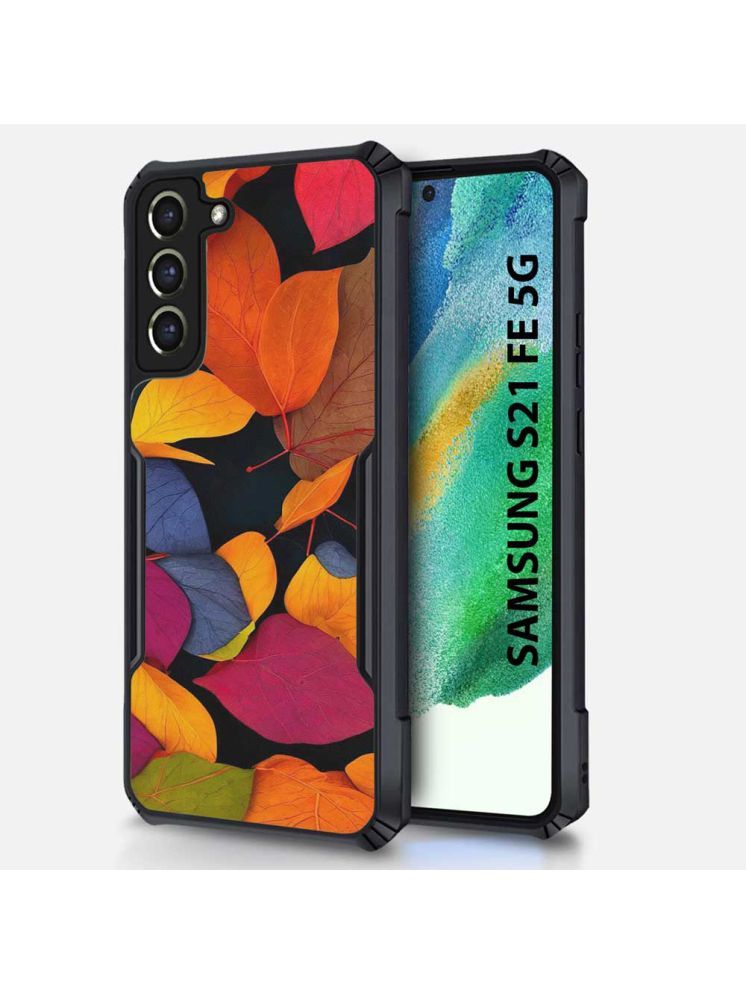     			COBERTA Multicolor Printed Back Cover Polycarbonate Compatible For Samsung Galaxy S21 FE ( Pack of 1 )