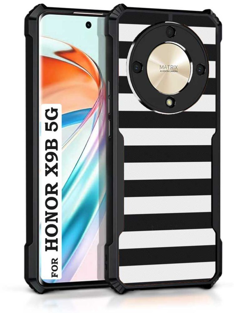     			COBERTA Multicolor Printed Back Cover Polycarbonate Compatible For Honor X9B 5G ( Pack of 1 )