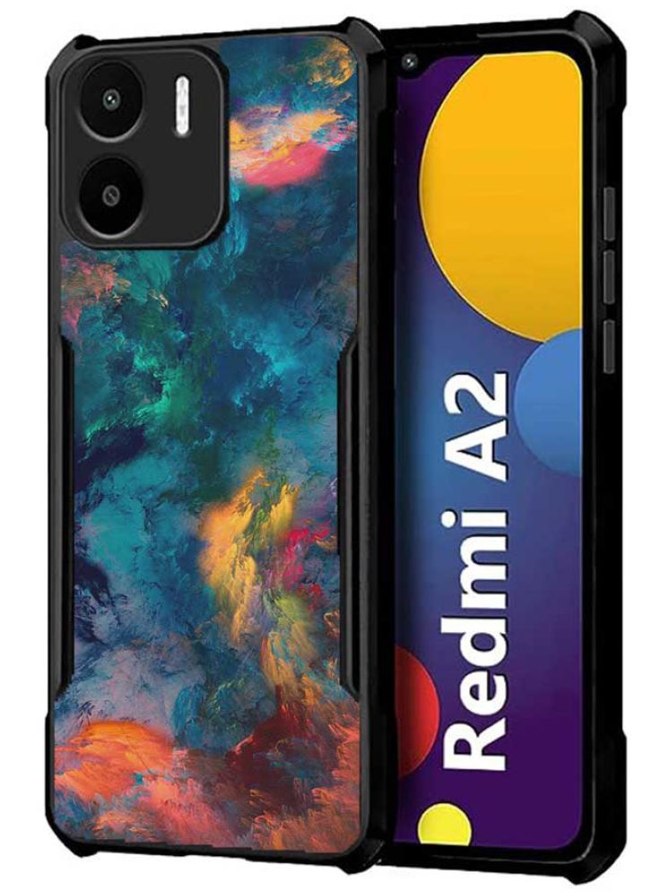     			COBERTA Multicolor Printed Back Cover Polycarbonate Compatible For Redmi A2 ( Pack of 1 )