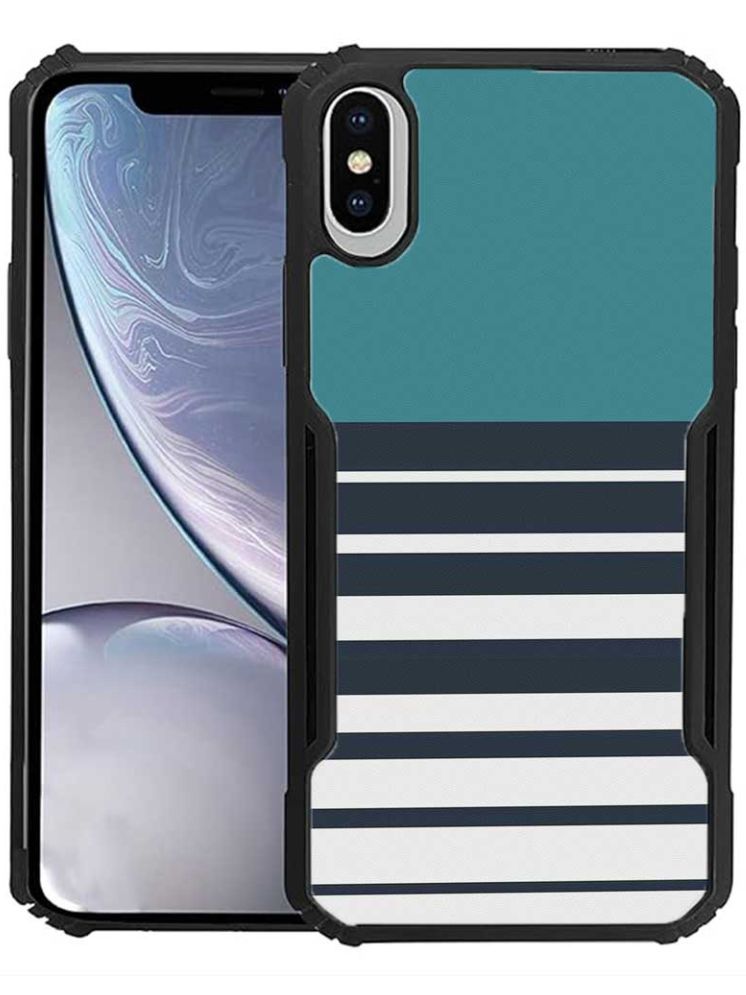     			COBERTA Multicolor Printed Back Cover Polycarbonate Compatible For Apple iPhone XS Max ( Pack of 1 )