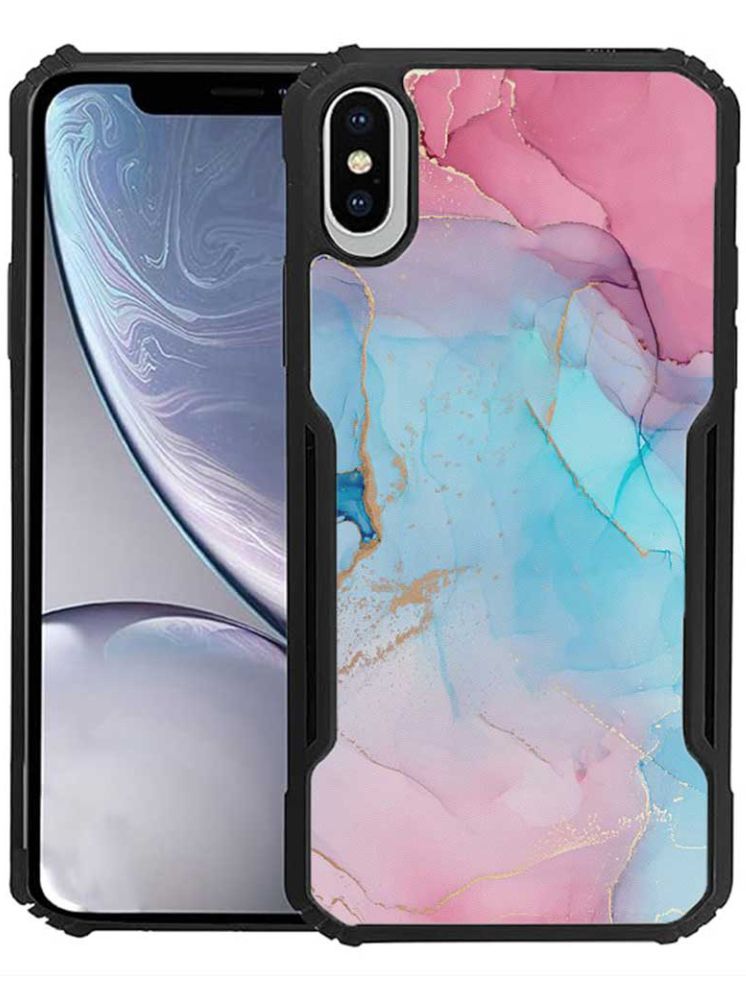     			COBERTA Multicolor Printed Back Cover Polycarbonate Compatible For Apple iPhone XS Max ( Pack of 1 )