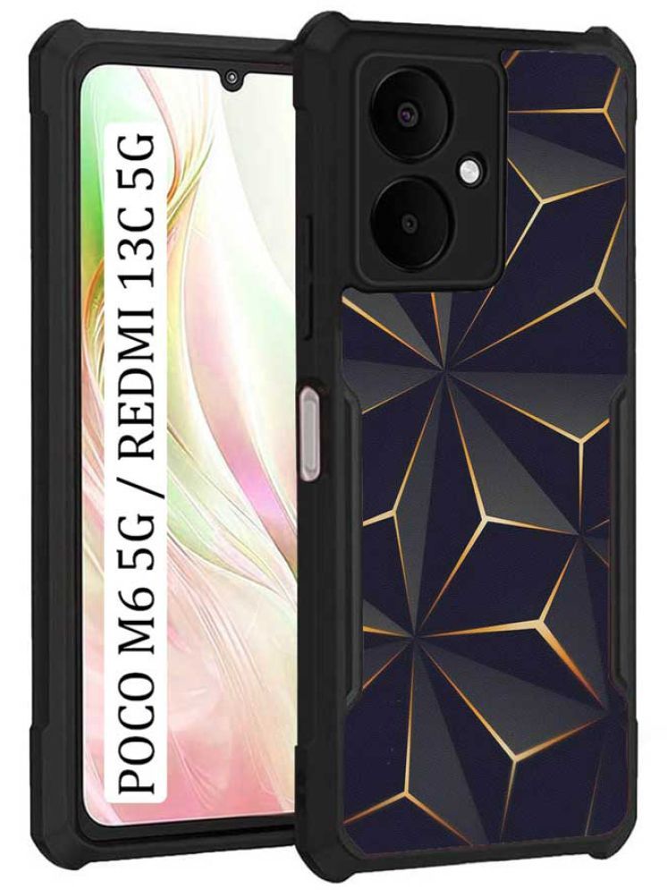     			COBERTA Multicolor Printed Back Cover Polycarbonate Compatible For Redmi 13C 5G ( Pack of 1 )