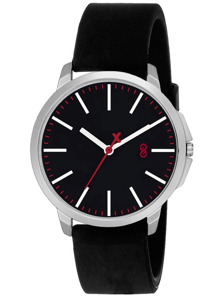     			DIGITRACK Black Silicon Analog Men's Watch