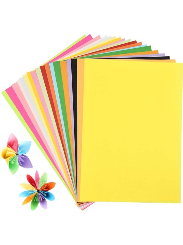     			ECLET A4 100 Coloured Sheets (10 Sheets each color)Copy Printing /Art and Craft Paper Double Sided Coloured Origami Folding DIY Craft Smooth Finish use in Home, School, Office Stationery Children's Day Gift, Birthday Gift, Party Favors,christmas decor etc