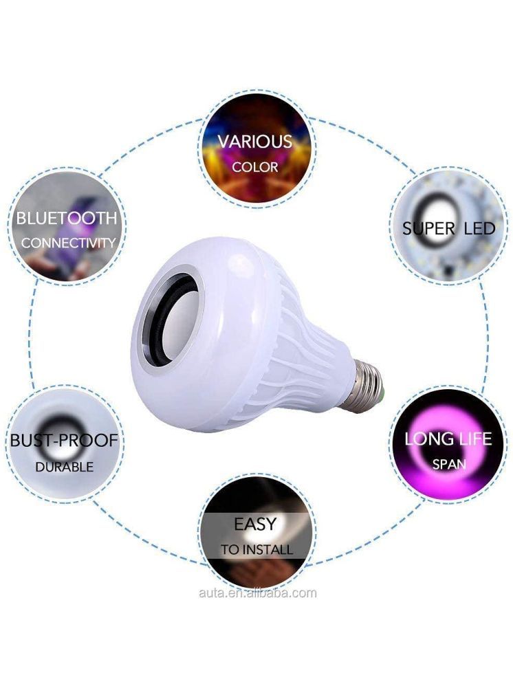     			SPARKWORLD 12W Cool Day Light Smart Bulb ( Single Pack )