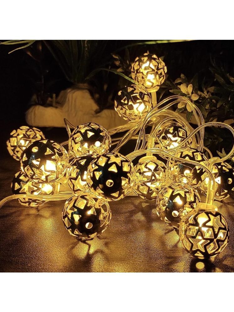     			SPARKWORLD Gold 3M String Light ( Pack of 1 )