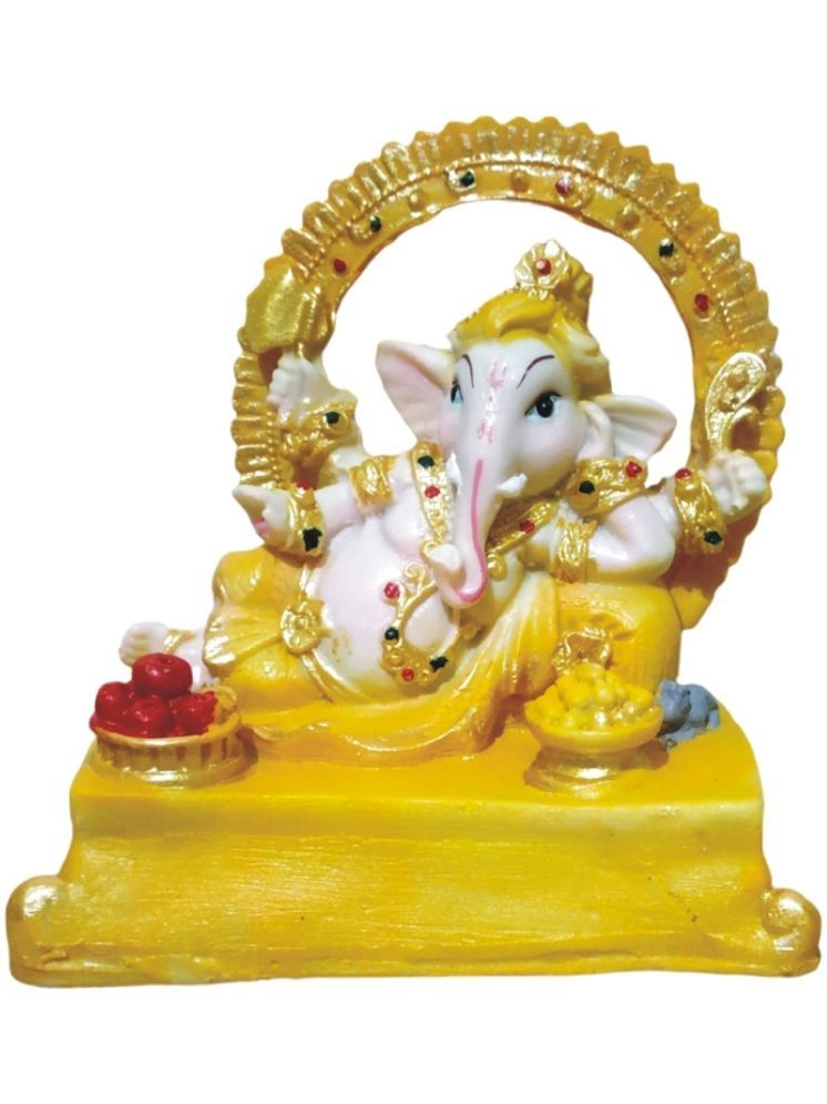     			WINSOME COLLECTION Polyresin Lord Ganesha Idol ( 14 cm )