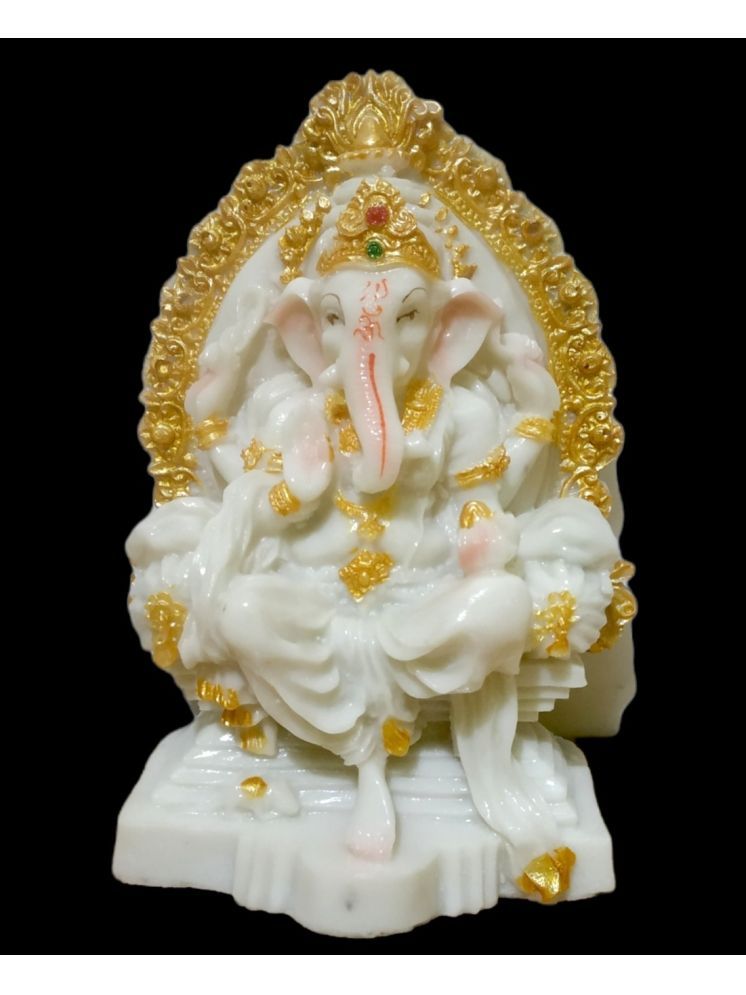     			WINSOME COLLECTION Polyresin Lord Ganesha Idol ( 11 cm )