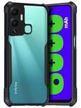 Gemesha Plain Cases Compatible For Polycarbonate Infinix Hot 12 play ( )