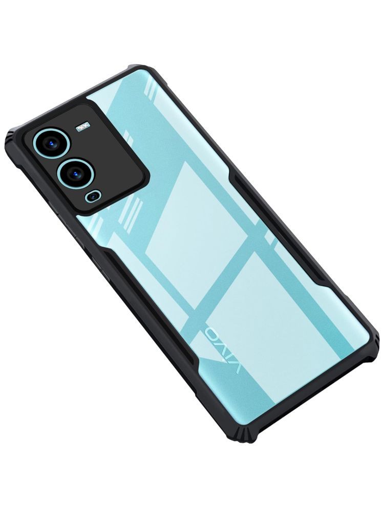     			Gemesha Plain Cases Compatible For Polycarbonate Vivo V25 Pro ( )