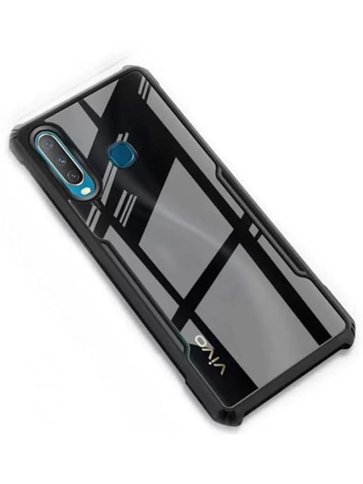     			Gemesha Plain Cases Compatible For Polycarbonate Vivo Y17 ( )