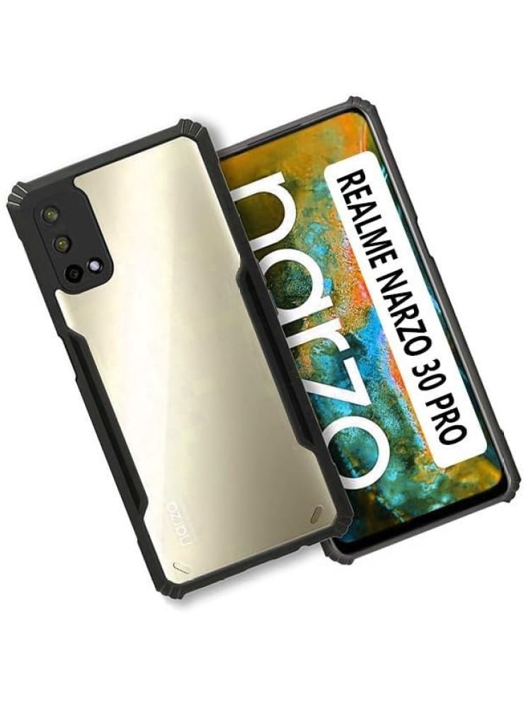     			Gemesha Plain Cases Compatible For Polycarbonate Realme Narzo 30 Pro 5g ( )