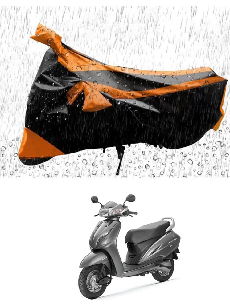     			JVG Bike Body Cover for Honda Activa 4G ( Pack of 1 ) , Orange