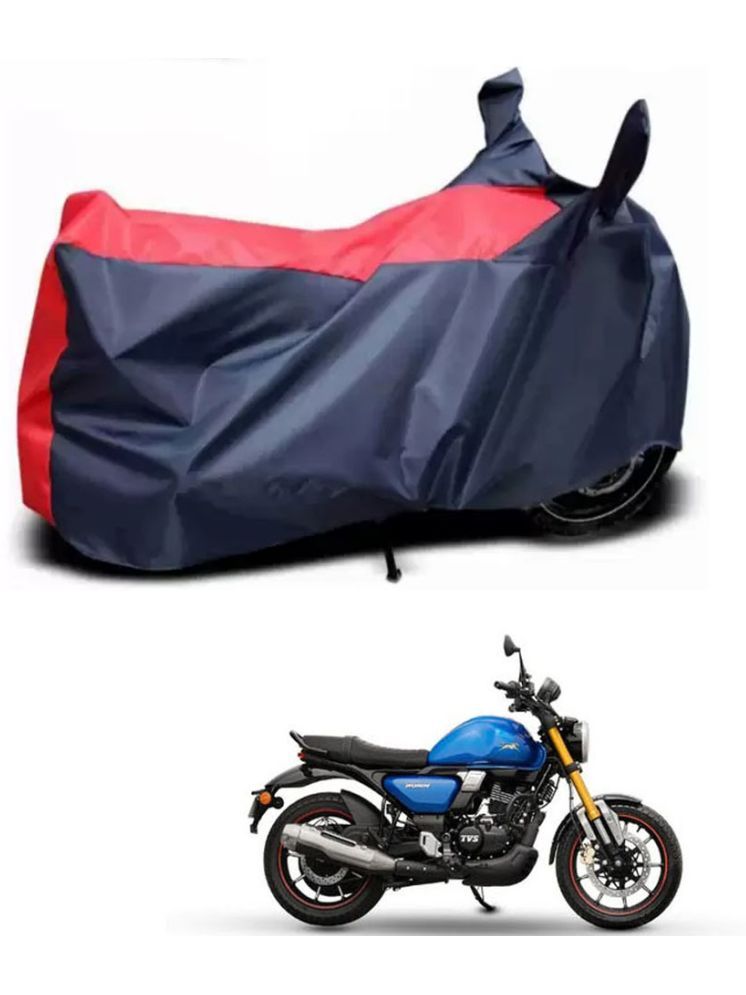     			JVG Bike Body Cover for TVS All Bike Models ( Pack of 1 ) , Red