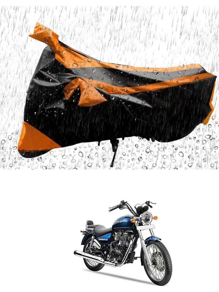     			JVG Bike Body Cover for Royal Enfield Thunderbird 350 ( Pack of 1 ) , Orange