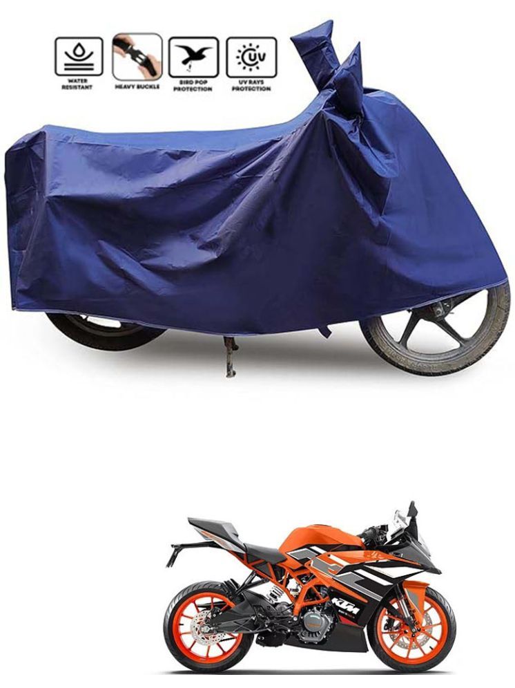     			JVG Bike Body Cover for KTM RC 200 ( Pack of 1 ) , Blue