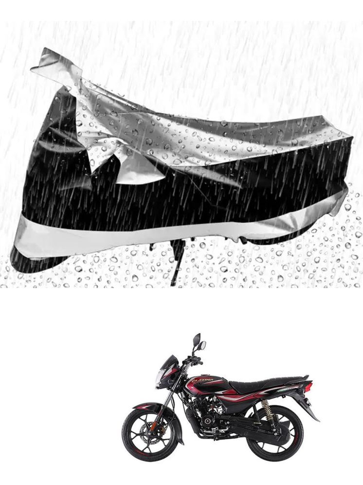     			JVG Bike Body Cover for Bajaj Platina ( Pack of 1 ) , Silver