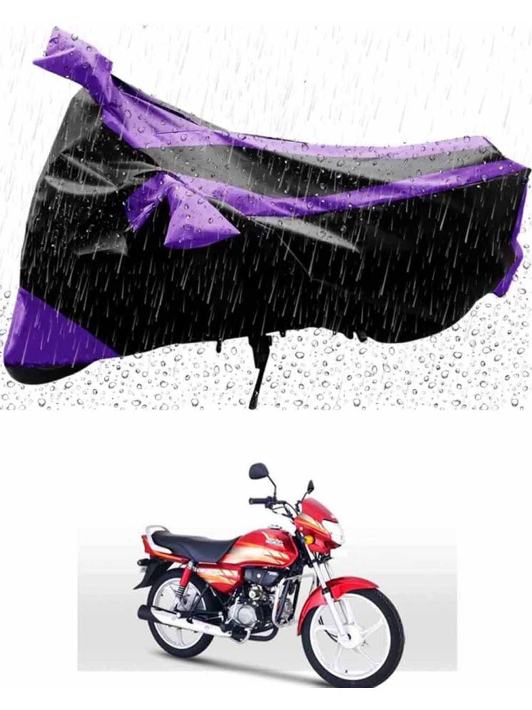     			JVG Bike Body Cover for Hero CD deluxe ( Pack of 1 ) , Purple