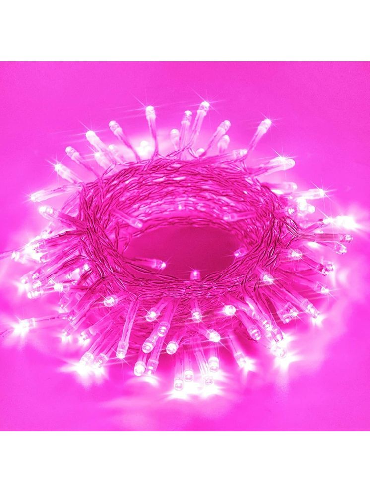     			SPARKWORLD Pink 15M String Light ( Pack of 1 )