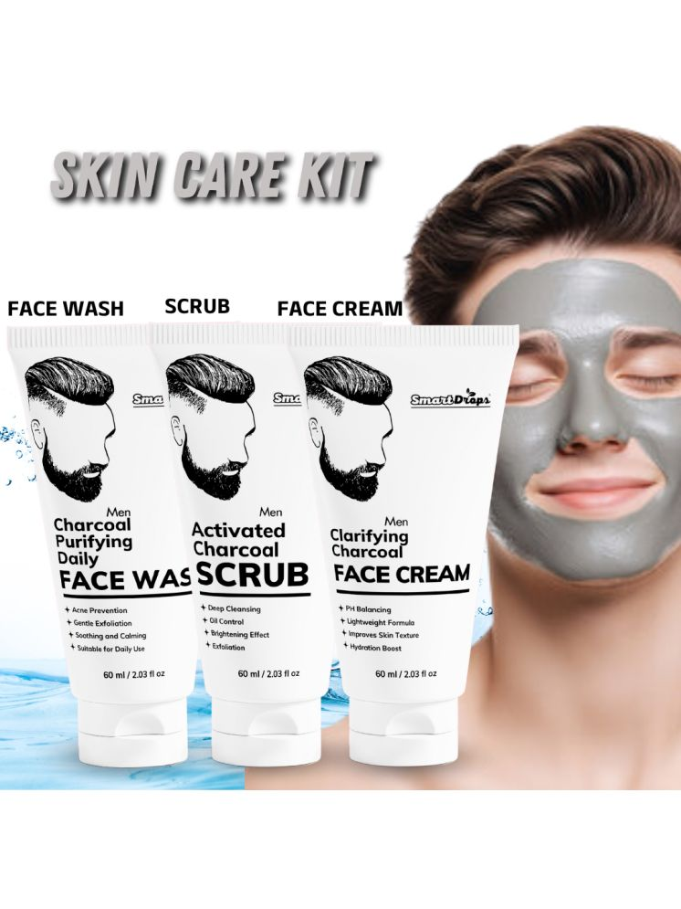     			Smartdrops - Exfoliating Face Wash + Scrub For All Skin Type ( Pack of 1 )