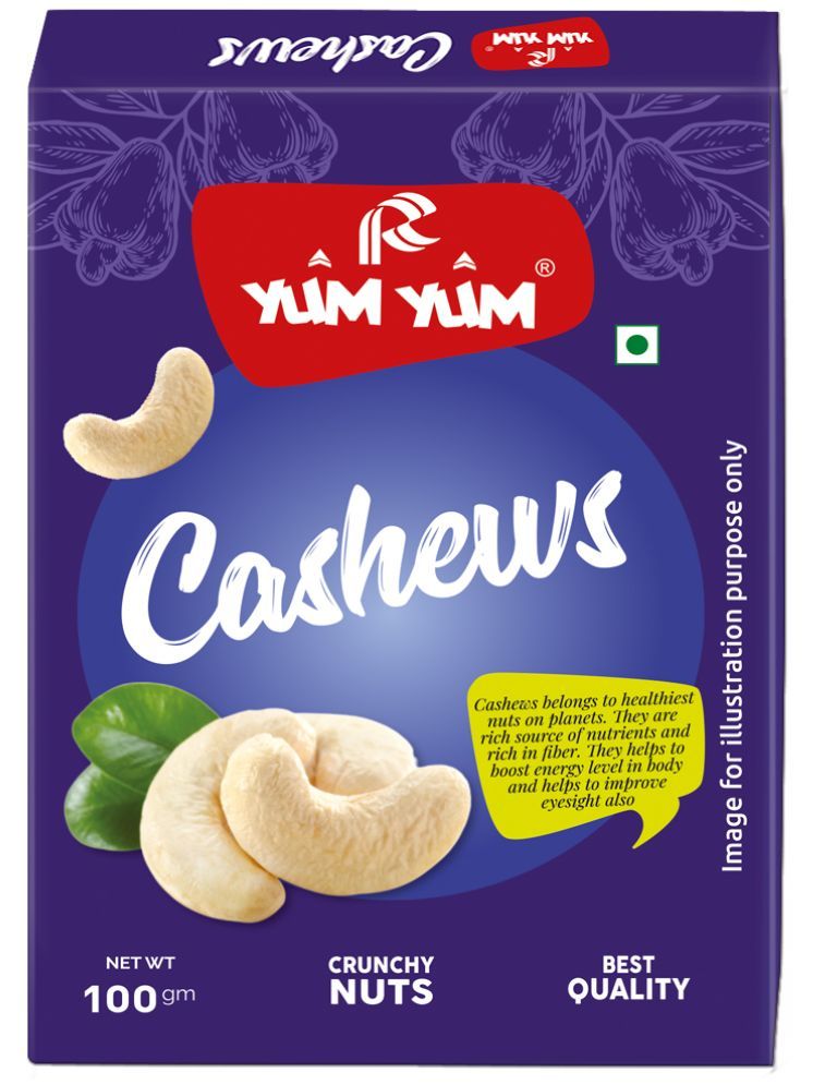     			YUM YUM Cashew nut (Kaju) 100