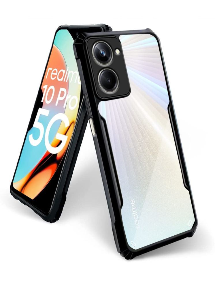     			ZAMN Shock Proof Case Compatible For Polycarbonate Realme 10 Pro 5G ( )