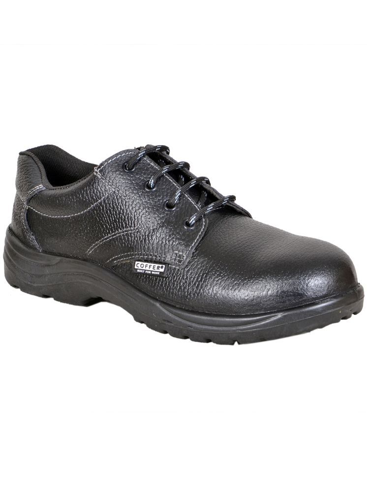     			Coffer Safety Derby Black Safety Shoes